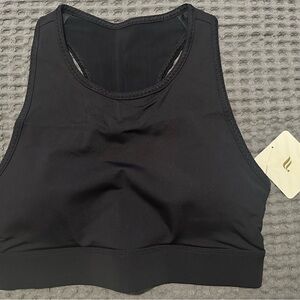 Black Women's Sports Bra